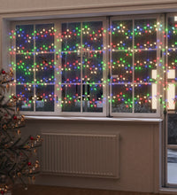 LED Sternenvorhang Lichterkette 500 LED Bunt 8 Funktionen
