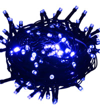 Lichterkette mit 400 LEDs Blau 40 m 8 Lichteffekte