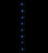 Lichterkette mit 400 LEDs Blau 40 m 8 Lichteffekte