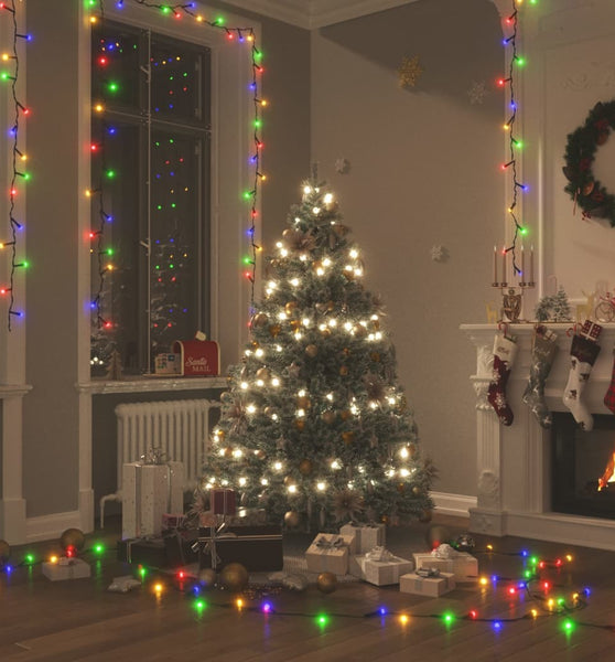 Lichterkette mit 400 LEDs Mehrfarbig 40 m 8 Lichteffekte