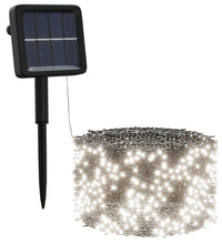 Solar-Lichterketten 5 Stk. 5x200 LED Kaltweiß Innen Außen