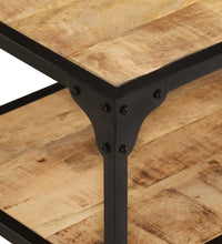 Couchtisch 90x45x35 cm Raues Massives Mangoholz