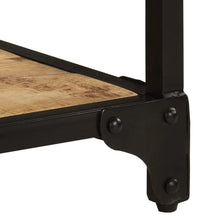 Couchtisch 90x45x35 cm Raues Massives Mangoholz
