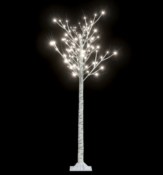 Weihnachtsbaum 140 LEDs 1,5 m Kaltweiß Indoor Outdoor