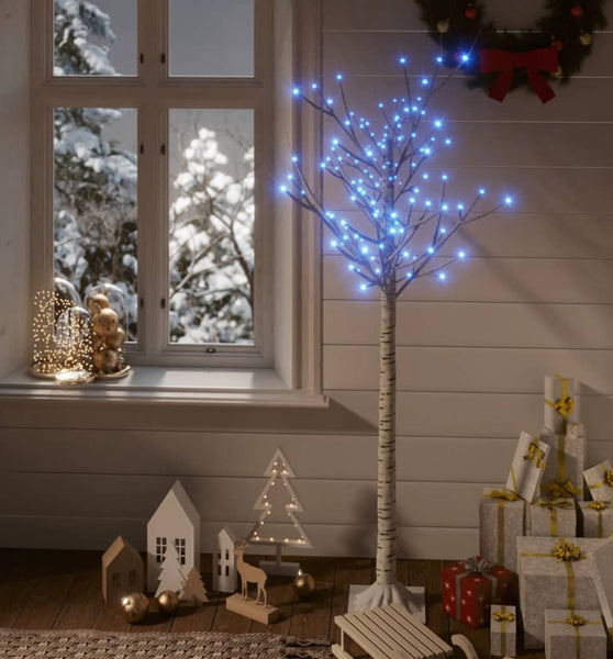 Weihnachtsbaum 140 LEDs 1,5 m Blau Indoor Outdoor
