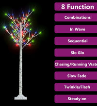 Weihnachtsbaum 140 LEDs 1,5 m Bunt Indoor Outdoor