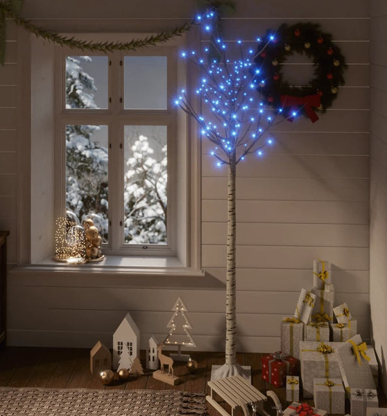 Weihnachtsbaum 180 LEDs 1,8 m Blau Indoor Outdoor