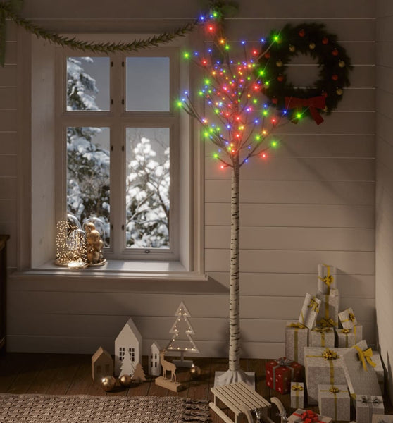 Weihnachtsbaum 180 LEDs 1,8 m Bunt Indoor Outdoor