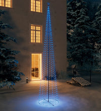 Weihnachtsbaum Kegelform 752 LEDs Deko Blau 160x500 cm