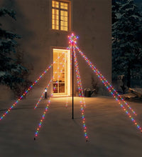 Weihnachtsbaum-Lichterketten Indoor Outdoor 400 LEDs Bunt 2,5 m
