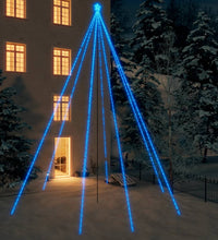 Weihnachtsbaum-Lichterketten Indoor Outdoor 1300 LEDs Blau 8 m