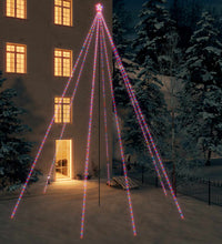 Weihnachtsbaum-Lichterketten Indoor Outdoor 1300 LEDs Bunt 8 m