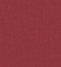 Babybett mit Matratze Rot Leinenstoff
