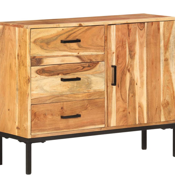 Sideboard 88x30x73 cm Akazie Massivholz