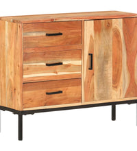 Sideboard 88x30x73 cm Akazie Massivholz