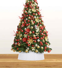 Weihnachtsbaumrock Weiß Ø65x19,5 cm