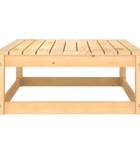 7-tlg. Garten-Lounge-Set mit Kissen Kiefer Massivholz