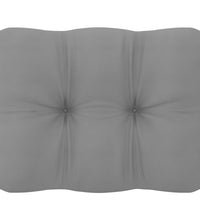 10-tlg. Garten-Lounge-Set mit Kissen Massivholz Kiefer