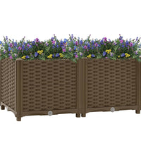 Hochbeet 80x40x38 cm Polypropylen