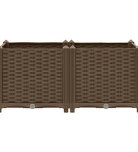 Hochbeet 80x40x38 cm Polypropylen