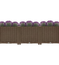 Hochbeet 120x40x38 cm Polypropylen