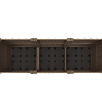 Hochbeet 120x40x38 cm Polypropylen