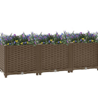 Hochbeet 120x40x38 cm Polypropylen