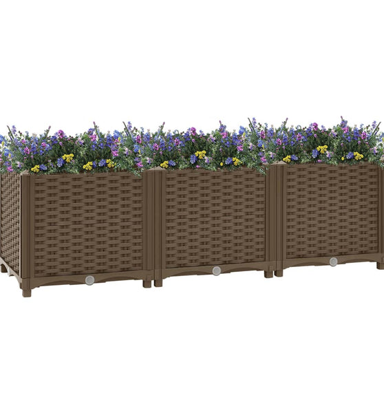 Hochbeet 120x40x38 cm Polypropylen