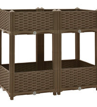 Hochbeet 80x40x71 cm Polypropylen
