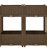 Hochbeet 80x40x71 cm Polypropylen