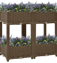 Hochbeet 80x40x71 cm Polypropylen
