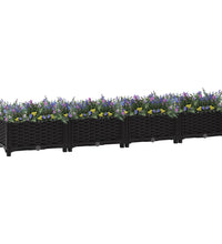 Hochbeet 160x40x23 cm Polypropylen