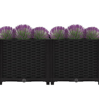 Hochbeet 80x40x38 cm Polypropylen