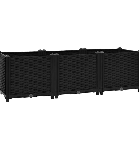 Hochbeet 120x40x38 cm Polypropylen