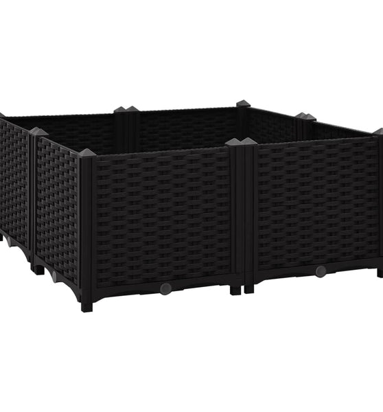 Hochbeet 80x80x38 cm Polypropylen