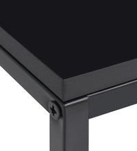 Beistelltische 2 Stk. Schwarz Stahl