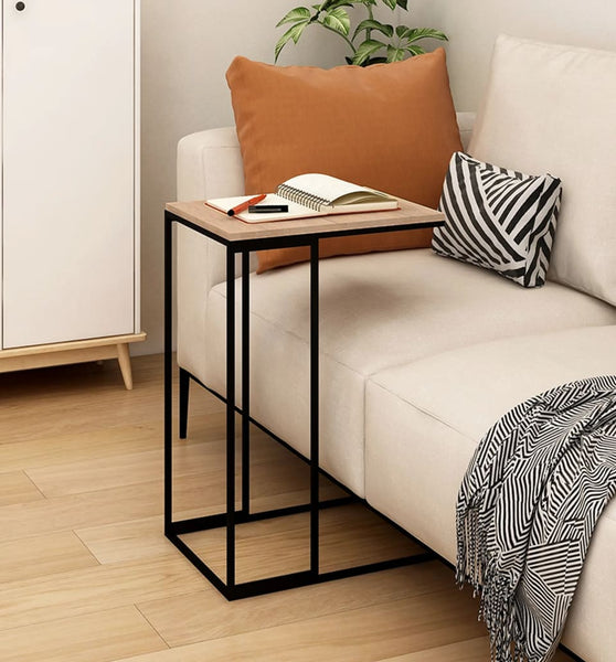 Beistelltisch Schwarz 40x30x59 cm Holzwerkstoff