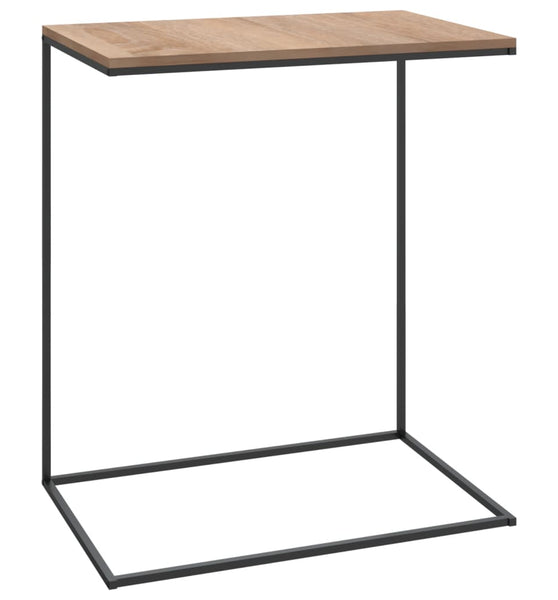 Beistelltisch Schwarz 55x35x66 cm Holzwerkstoff