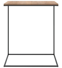 Beistelltisch Schwarz 55x35x66 cm Holzwerkstoff