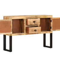 Sideboard 110x30x74 cm Raues Mangoholz