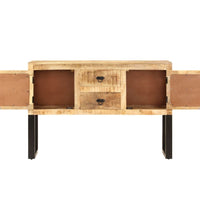 Sideboard 110x30x74 cm Raues Mangoholz