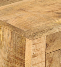 Sideboard 110x30x74 cm Raues Mangoholz