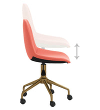 Esszimmerstühle 2 Stk. Drehbar Rosa Samt