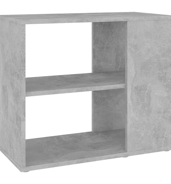 Beistelltisch Betongrau 60x30x50 cm Holzwerkstoff
