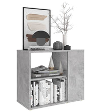 Beistelltisch Betongrau 60x30x50 cm Holzwerkstoff