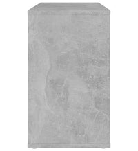 Beistelltisch Betongrau 60x30x50 cm Holzwerkstoff