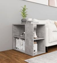 Beistelltisch Betongrau 60x30x50 cm Holzwerkstoff