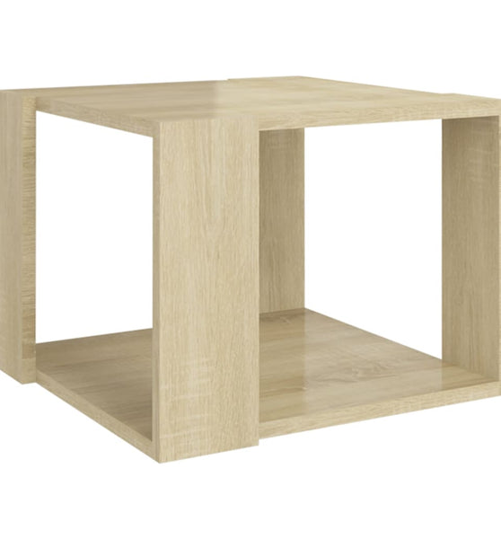 Couchtisch Sonoma-Eiche 40x40x30 cm Holzwerkstoff