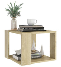 Couchtisch Sonoma-Eiche 40x40x30 cm Holzwerkstoff
