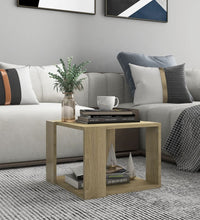 Couchtisch Sonoma-Eiche 40x40x30 cm Holzwerkstoff